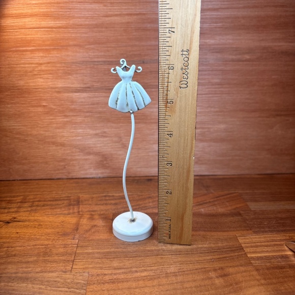 Retro Dress Photo Picture Memo Holder Cute Vintage Style 6.25” Tall - Picture 6 of 7